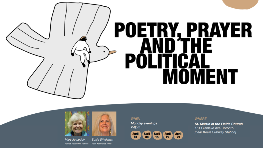 POETRY, PRAYER AND THE POLITICAL MOMENT